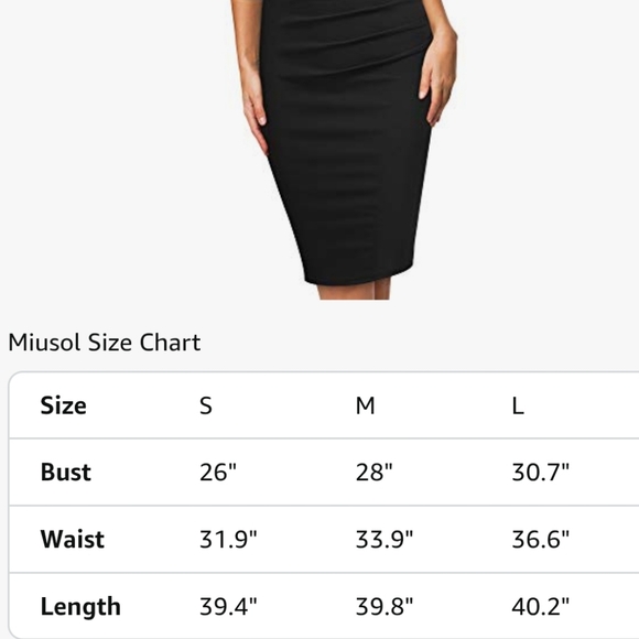 NWT Women's Miusol Retro Half Collar Ruffle 2/3 Sleeve Cocktail Pencil Dress - Picture 10 of 12